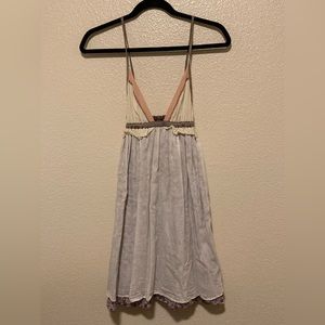 FREE PEOPLE- Reversible Summer Dress - Casual Mini Dress